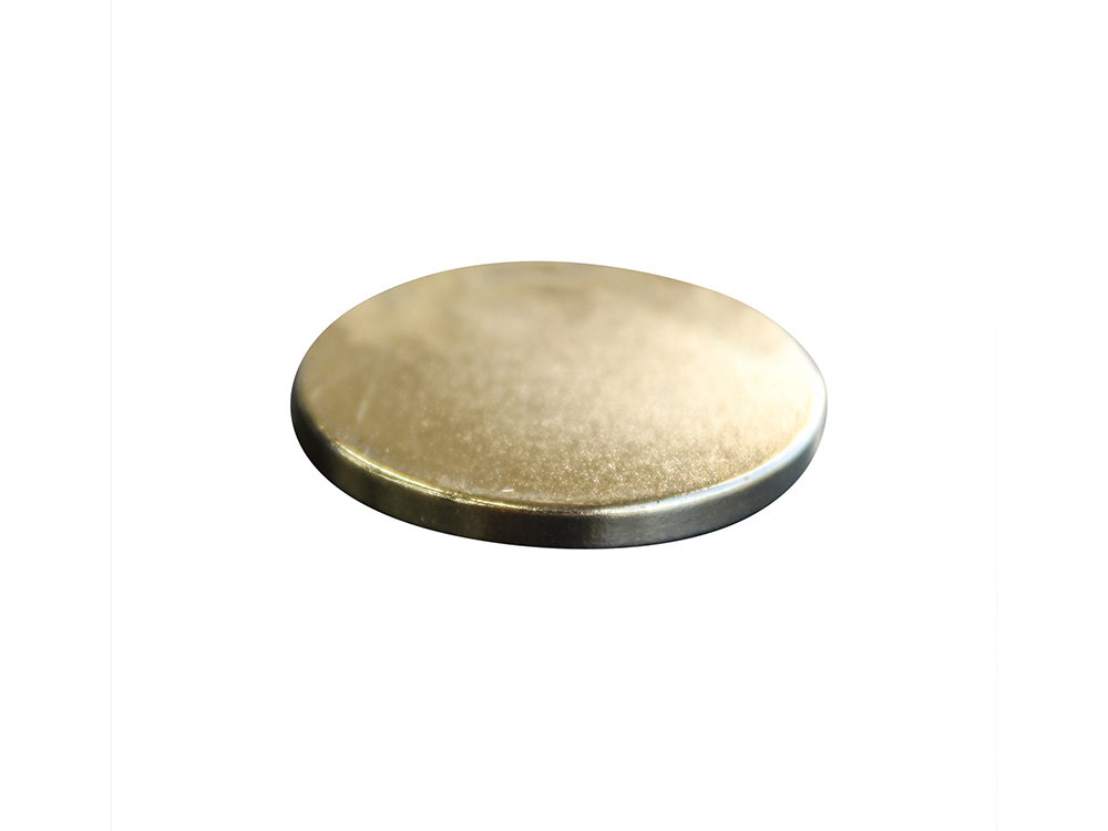Neodymium Disc Magnet Ø20mm x 3mm N42 Gold Plated