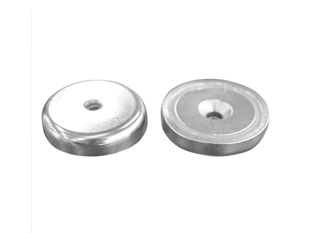 Neodymium Pot Magnet Ø32mm x 8mm - 5.5mm Countersunk Hole