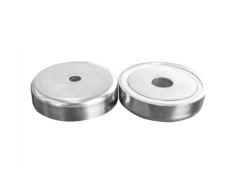 Neodymium Pot Magnet Ø75mm x 18mm - 10.5mm Hole