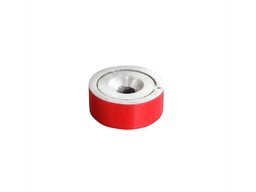 [10306] Alnico Shallow Pot Magnet Ø19mm x 7.6mm - 3.5mm Hole
