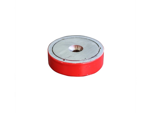 Alnico Shallow Pot Magnet Ø38.1mm x 10.4mm - 5mm Hole