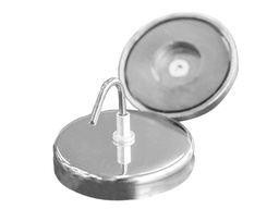 [10411] Ceramic Ferrite Pot Magnet Ø50mm with Hook