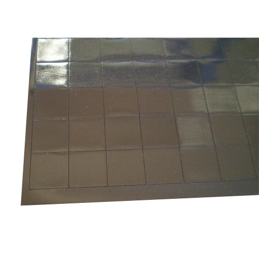 Magnetic Sheet - Self Adhesive Score Cut 40mm x 20mm x 0.7mm - 180 per sheet