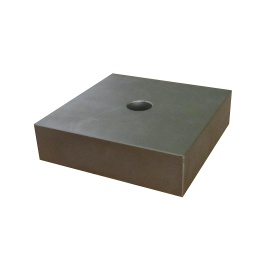 [10115] Neodymium Block Magnet 150mm x 150mm x 40mm N42 with 25.5mm hole