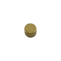 [10582] Neodymium Disc Magnet Ø3mm x 2mm N38 Gold Plated